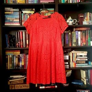 APT. 9 Tangerine Fit n’ Flare